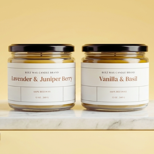 100% Beeswax Exclusive: Lavender & Juniper Berry